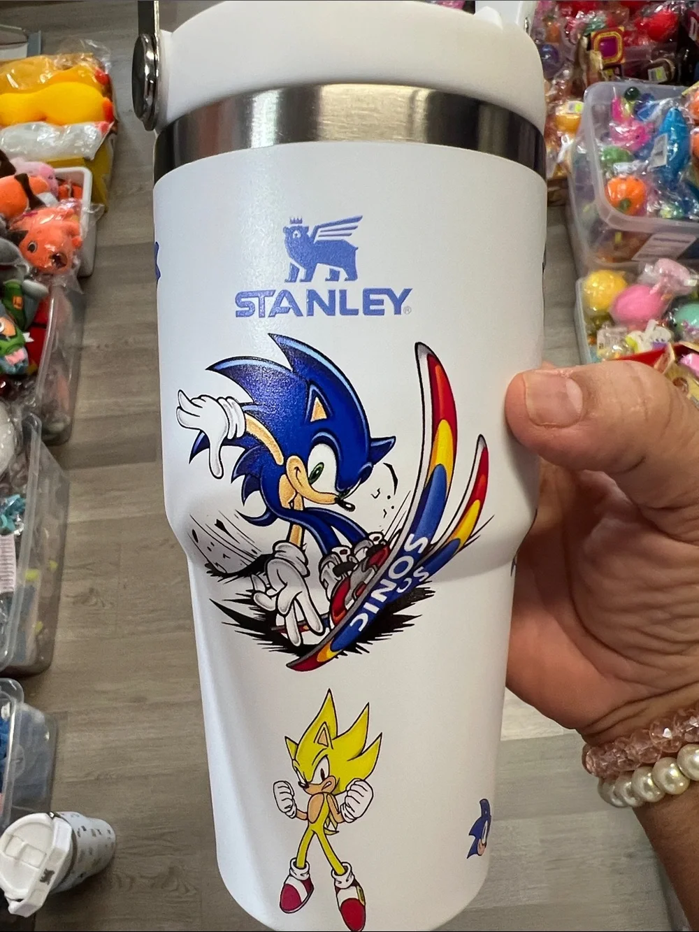 Party Tumbler with Sonic Characters
